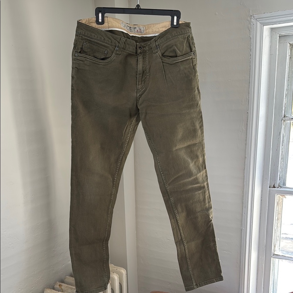 Burton Olive Green Jeans